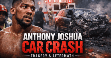 Anthony Joshua Car Crash