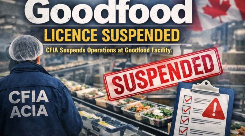 Goodfood’s Licence Suspended
