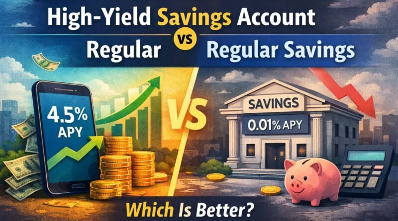 High-Yield Savings Account vs Regular Savings: Which Is Better?