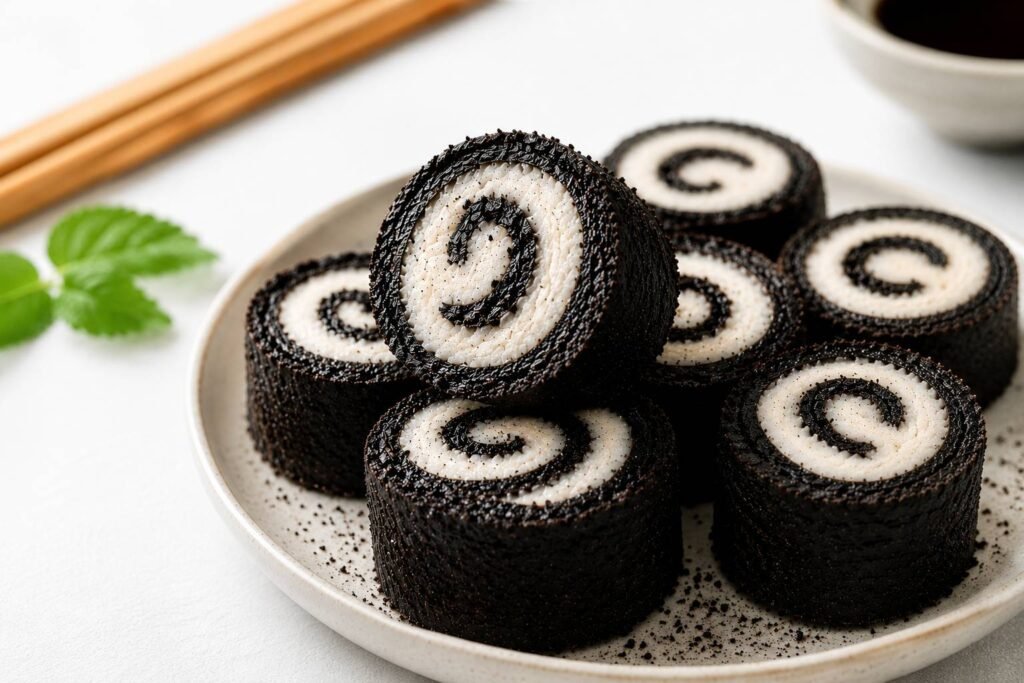 No Bake Oreo Sushi Rolls