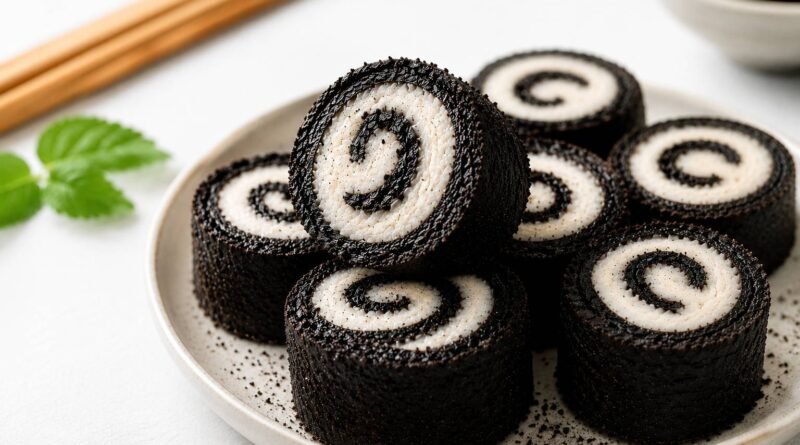 No Bake Oreo Sushi Rolls