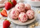 Strawberry Cheesecake Protein Balls