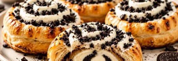 Oreo Stuffed Cinnamon Rolls
