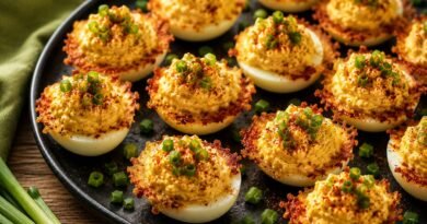 Spicy Bayou Deviled Eggs