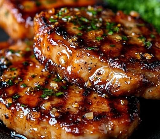 Golden Pork Chops