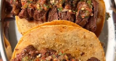 Tri-Tip Tacos with Roasted Salsa