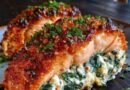 Crispy Stuffed Salmon – Easy, Golden, and Delicious